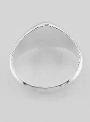 Siegelring Kreuz Christi 925er Sterling Silber - Grösse 62