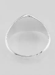 Siegel-Ring Kreuz Christi 925er Silber - Grösse 60