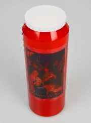 Novenenkerze Rot - Weihnachten