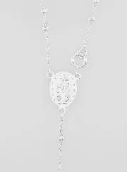 Rosenkranz 925er Sterling Silber Luxus