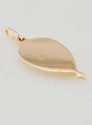 Tropfen-Medaille Muttergottes von Lourdes - Vergoldet