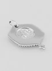 Anhänger Heilige Gottesmutter Maria 925 Sterling Silber