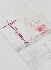 Kommunion Karte - Kreuz & Kelch des Lebens