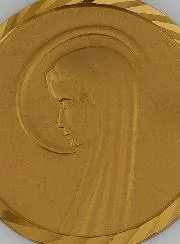 Anhänger Gottesmutter mit Schleier Echt Gold 9 Karat