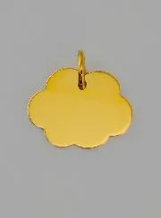 Anhänger Schutzengel - Wolke aus 375 Gold