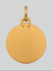 Taufanhänger Schutzengel Diamantierte Strahlen aus Gold