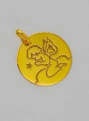 Anhänger Schutzengel Betend aus 375 Gold
