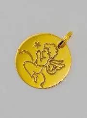 Anhänger Schutzengel Betend aus 375 Gold