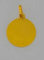 Anhänger Gottesmutter mit Schleier Profil aus Gold