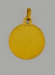 Anhänger Madonna mit Schleier Rechts Profil aus Gold
