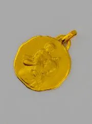 Anhänger Hl. Christophorus aus Gold