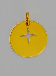 Anhänger Kreuz Jesu Filigrane aus Gold