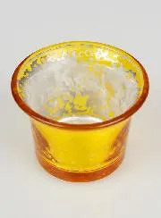 3er Set Kerzenhalter mit Pailletten