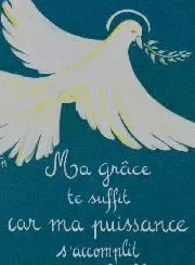 Firmungskarte - Meine Gnade genügt dir