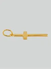 Anhänger Kreuz Flach aus Gelbgold