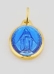 Anhänger Wunderbare Medaille Goldfarben - 18mm