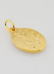 Anhänger Wunderbare Medaille Goldfarben - 18mm