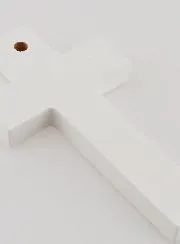 Kinderkreuz aus Holz - Sonne der Liebe und Blumen