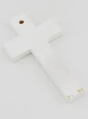 Kinder-Kreuz aus Holz - Feldblumen
