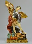 Statue Heiliger Erzengel Michael - 30 cm