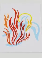 Abbildung zur Firmung - Taube Feuer Hl Geist