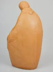 Figur Heilige Familie - Terracotta Farben