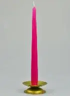 Spitzkerze Fuchsia Rosa Pink - 25cm