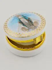 Hostiendose Abbildung Wundertätige Jungfrau Maria - 5 cm