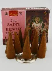 Religiöser Weihrauch Heiliger Benedikt Weihrauch-Kegel