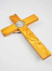 Holzkreuz des Heiligen Benedikt - 30cm
