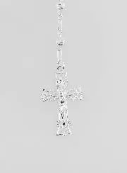 Rosenkranz Massiv 925er Silber - Glänzende Perlen 3mm