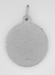 Medaille Muttergottes von Guadalupe 925er Silber Rhodium - 21mm