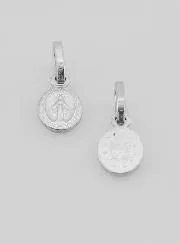 Wundertätige Medaille 925er Silber Rhodium - 8mm