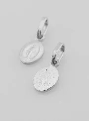 Wundertätige Medaille 925er Silber Rhodium - 8mm