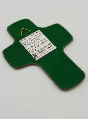 Kreuz Jesus Mein Erlöser aus Libanon Emaille