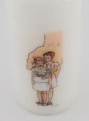 Kerze Firmung - Mädchen