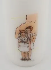 Kerze zur Firmung - Mädchen