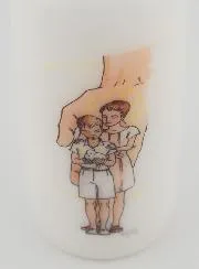 Kerze zur Firmung - Junge