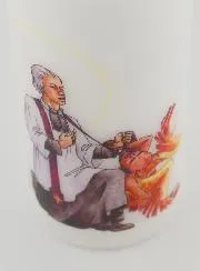 Kerze H. Jean Marie Vianney - Heiliger Pfarrer von Ars