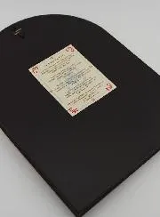 Halbrunde Byzantinische Ikone - Gottesmutter der Zärtlichkeit 24cm