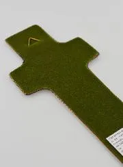 Tauf Kreuz Libanon Emaille für Mädchen & Gebet in Französisch