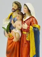 Figur Heilige Familie - 8cm