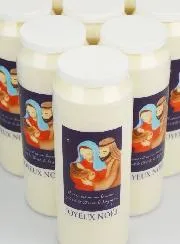 10 Novenenkerzen Frohe Weihnachten