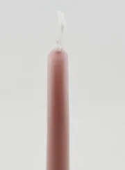Spitzkerze Farbe Woodrose - 25cm