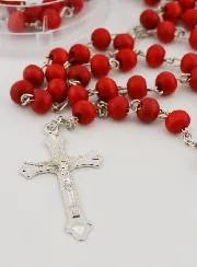 Lourdes Rosenkranz Holz