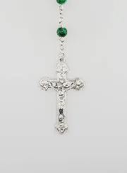 Rosenkranz aus Lourdes Perlmutt Grün
