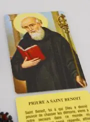 Religiöser Weihrauch Heiliger Benedikt und Gebet