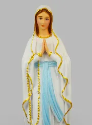 Religiöse Figur Muttergottes von Lourdes Bemalt – 50cm