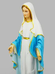 Religiöse Figur Wunderbare Jungfrau Handbemalt – 60 cm