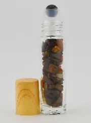 Roll-On Tigerauge für Lithotherapie und Aromatherapie
